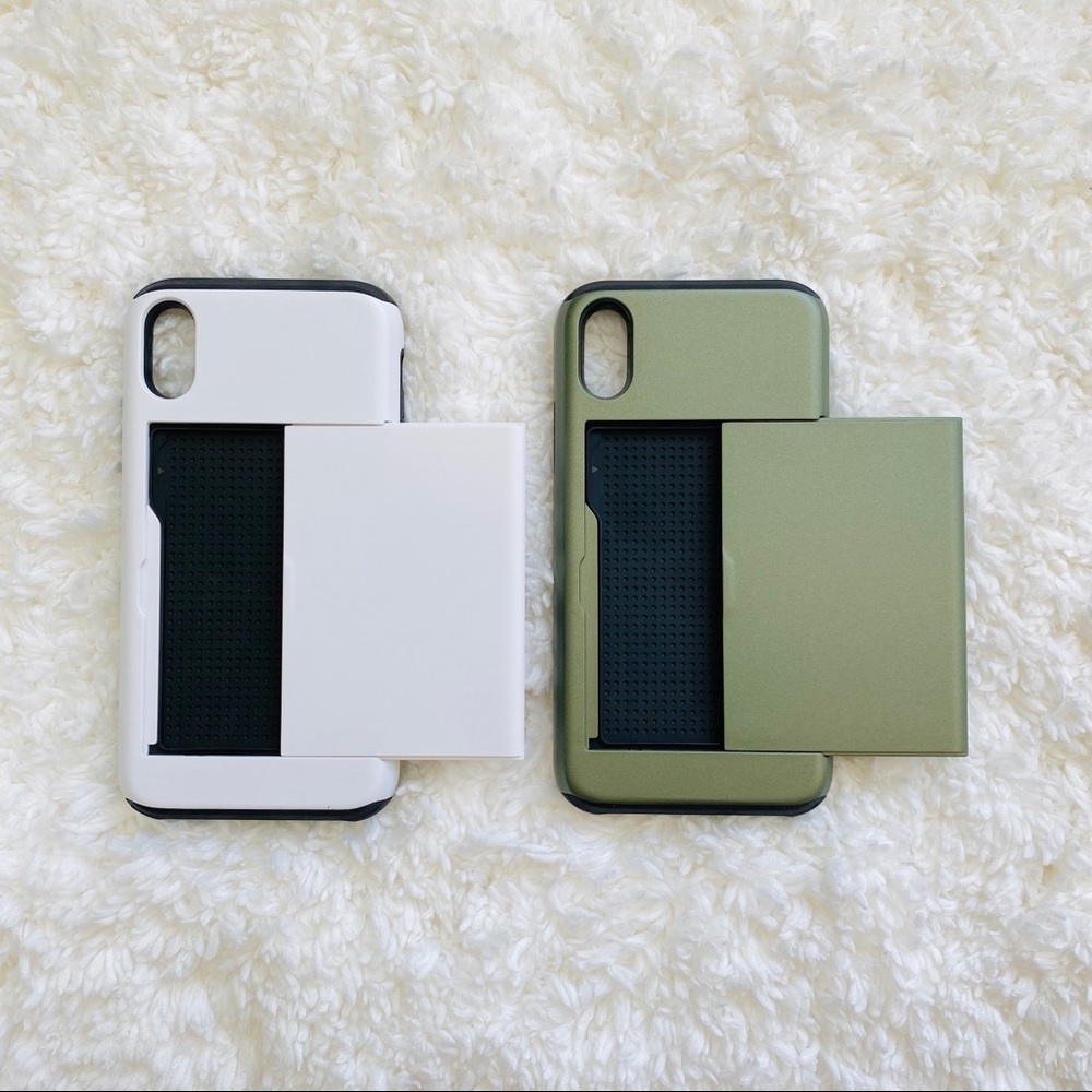 iPhone X  wallet case | hard phone case